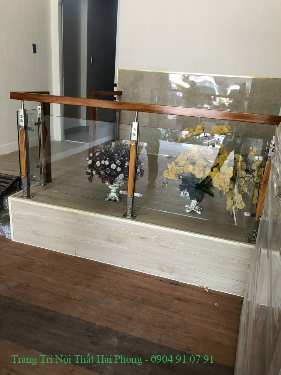 cầu thang kính tại bình thuận