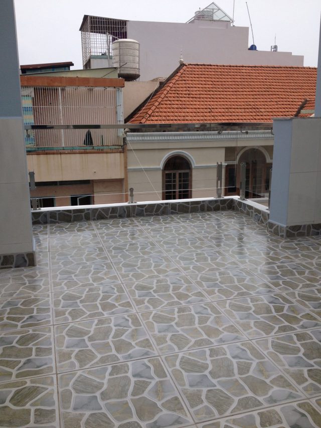 Mẫu lan can kính cường lực