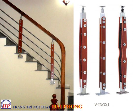 trụ cầu thang kính tại ninh thuận