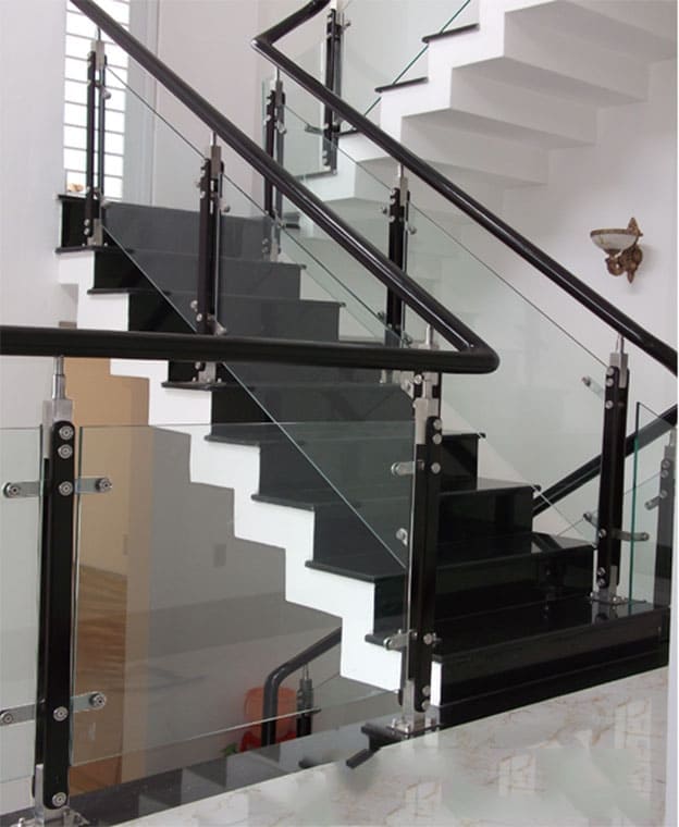 Trụ inox 304, tay vịn căm xe