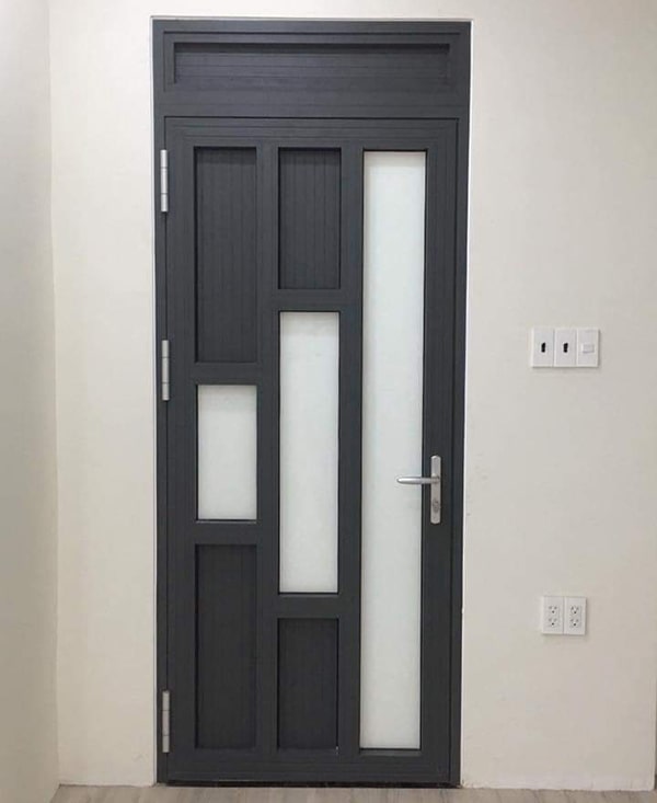 mẫu cửa nhôm xingfa mở quay 1 cánh