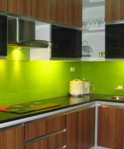 KM01-Mẫu kính màu ốp bếp KM01