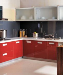 KM07-Mẫu kính màu ốp bếp KM07