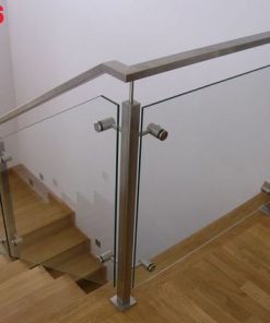 cầu thang kính cường lực hp 12