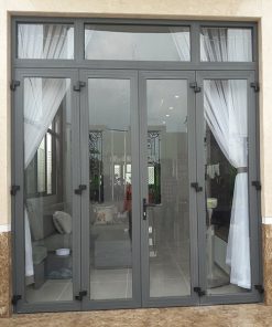 Cửa-nhôm-Xingfa-4-cánh-màu-ghi-đẹp